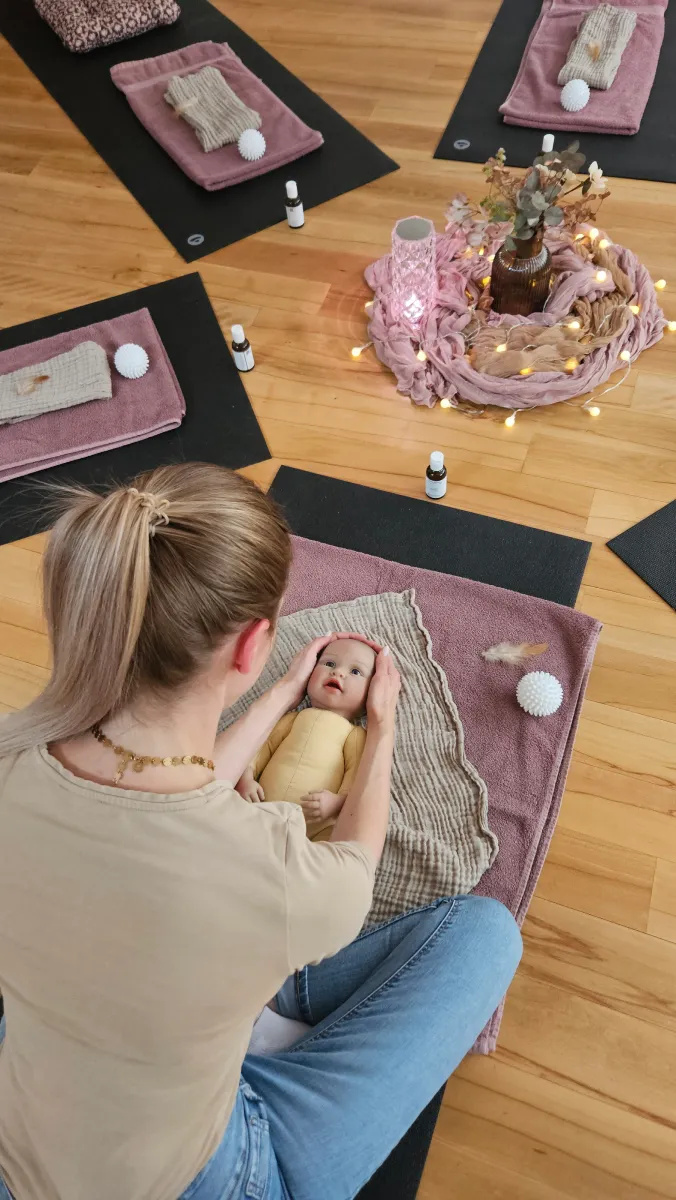 Babymassage-Kurs Attendorn - Gruppenraum für Babymassage - Kathrin Gradtke