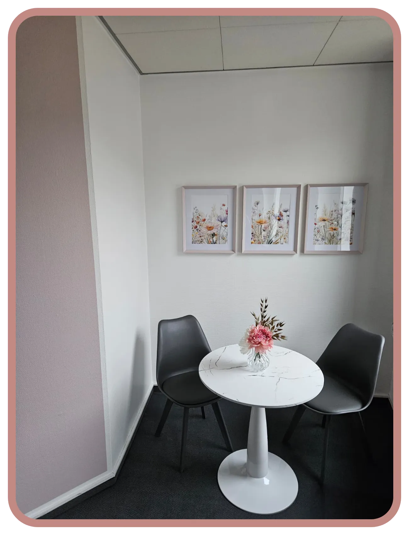 Einzelstillvorbereitungskurs Attendorn - Beratungsecke für Einzelberatung - Kathrin Gradtke