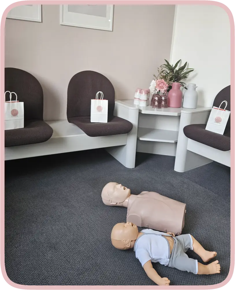 Kindernotfallkurs Attendorn - Gruppenraum für Erste-Hilfe-Kurse am Säugling und Kind - Kathrin Gradtke